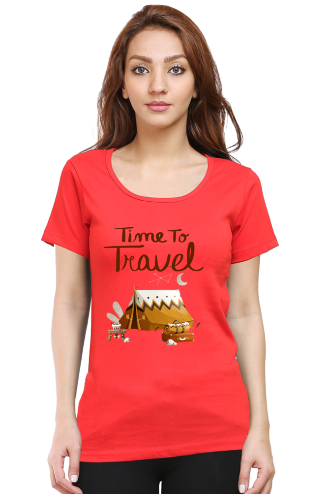 Time to Travel Camp Women's T-Shirt