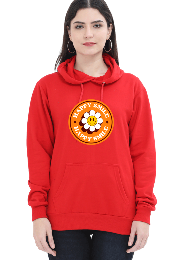 Unisex "HappySmile" Hooded Sweatshirt