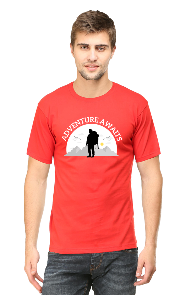 Men’s “Adventure Awaits” T-Shirt