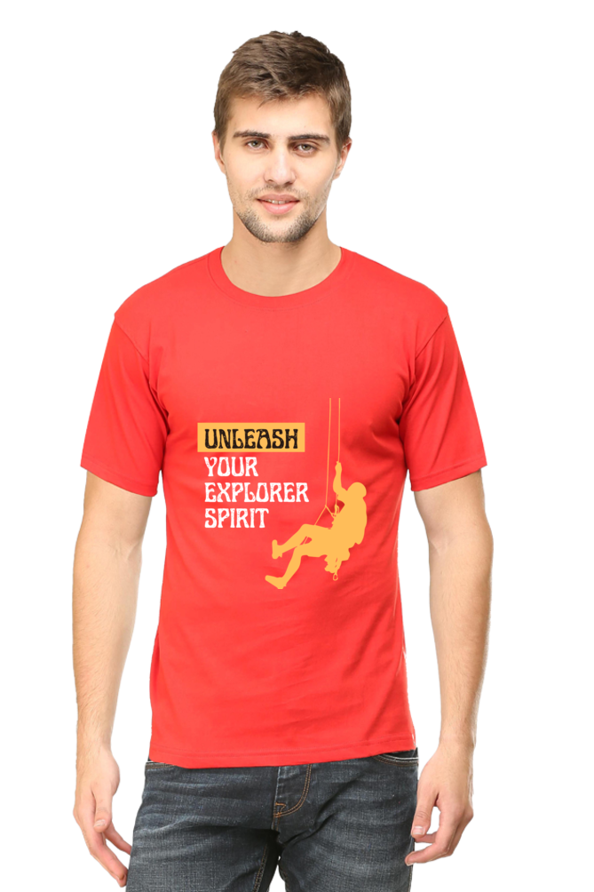 Men’s “Unleash Your Explorer Spirit” T-Shirt