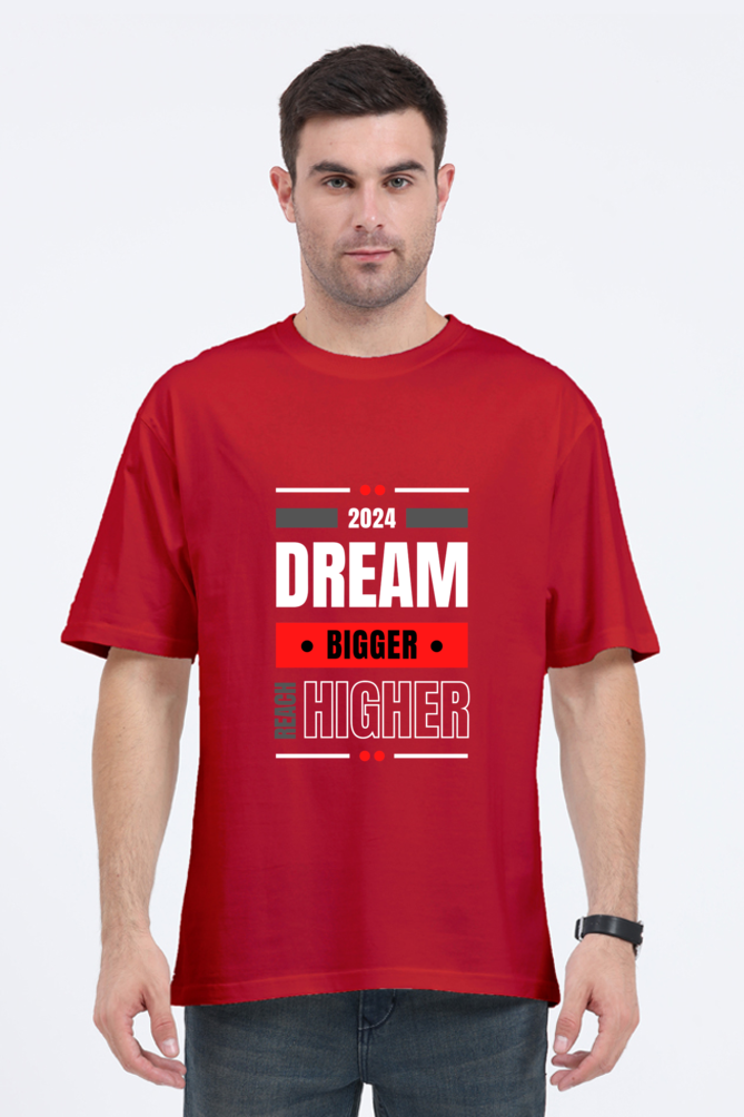 Unisex- 2024 “Dream Bigger, Reach Higher” Inspirational T-Shirt