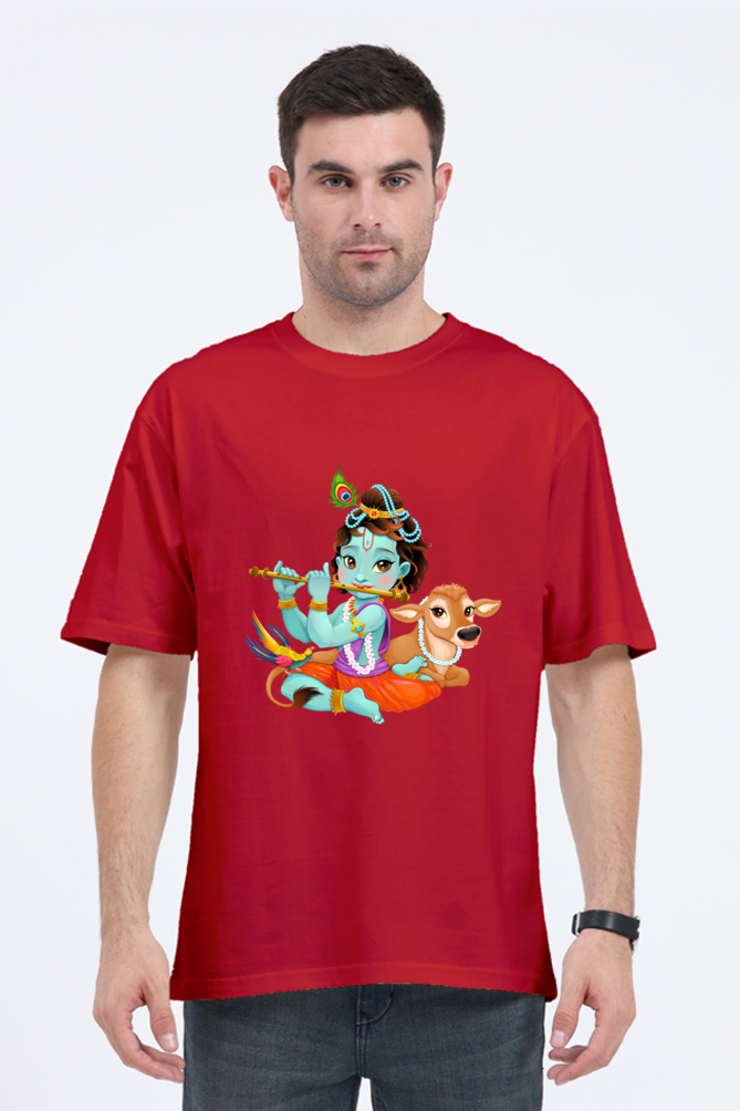 Unisex Oversized "Bal Krishna" T-Shirt