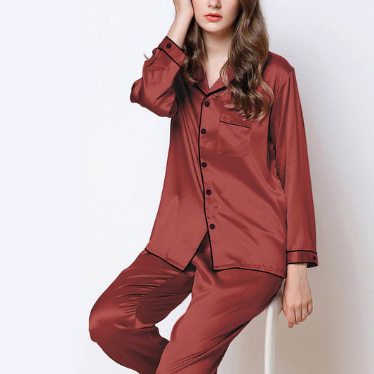 Luxury Japanese Satin Silk Night Suit - Elegance Meets Comfort