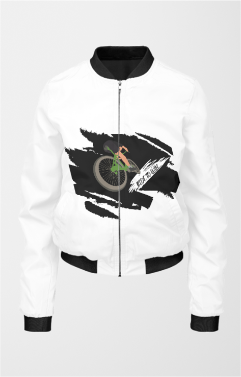 Women’s “Ride to Win” Bomber Jacket