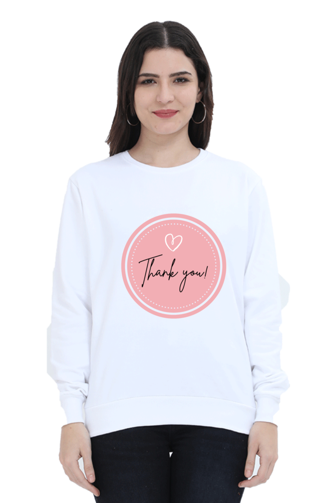 Unisex "Thank You" Sweatshirt