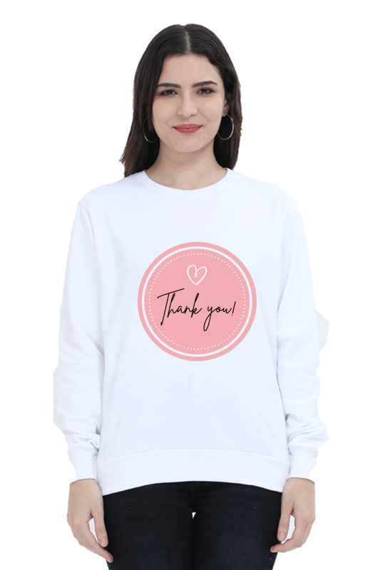 Unisex "Thank You" Sweatshirt