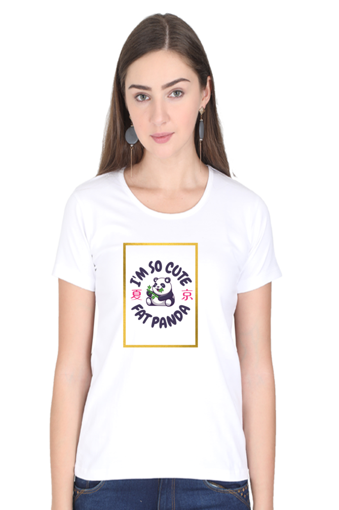 Women's Cute Panda T-Shirt