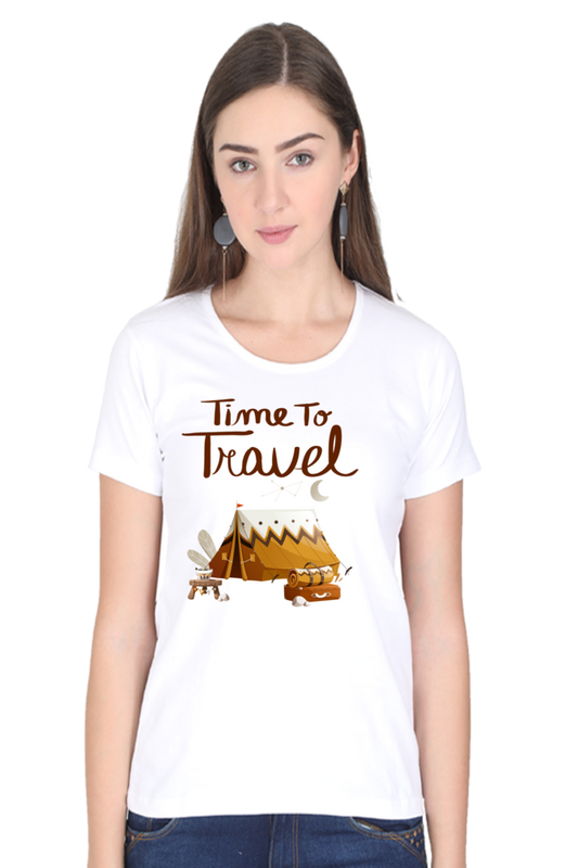 Time to Travel Camp Women's T-Shirt