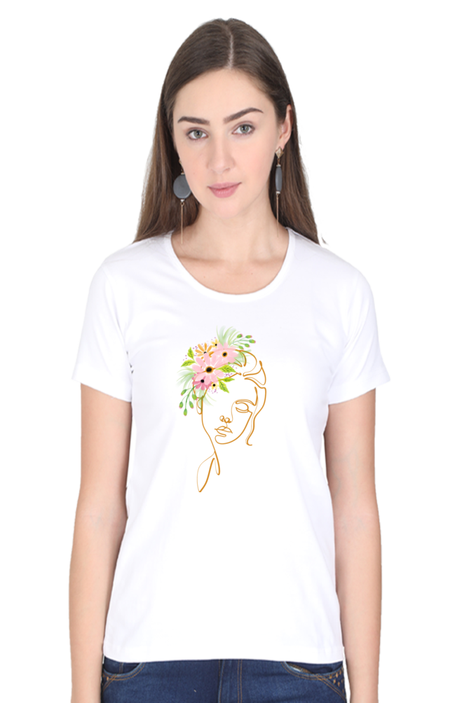 Flower Crowned Women's T-Shirt