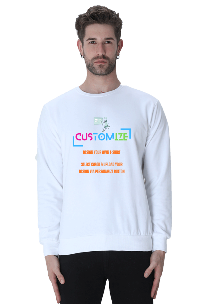 Customizable || Design Your Own Cool Sweatshirt || Unisex Sweatshirt