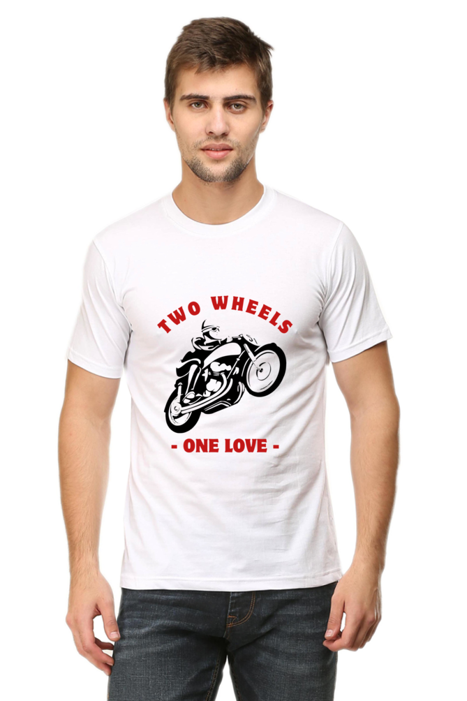 Men’s “Two Wheels One Love” T-Shirt