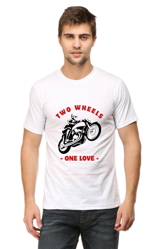 Men’s “Two Wheels One Love” T-Shirt