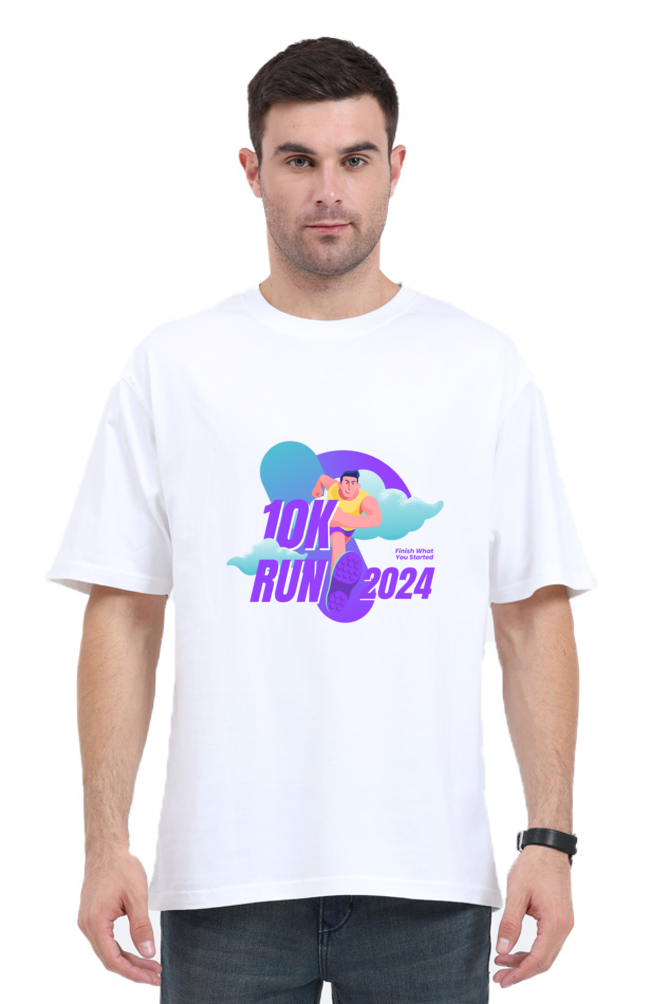 Unisex Oversized T-Shirt - 10K Run 2024 Edition