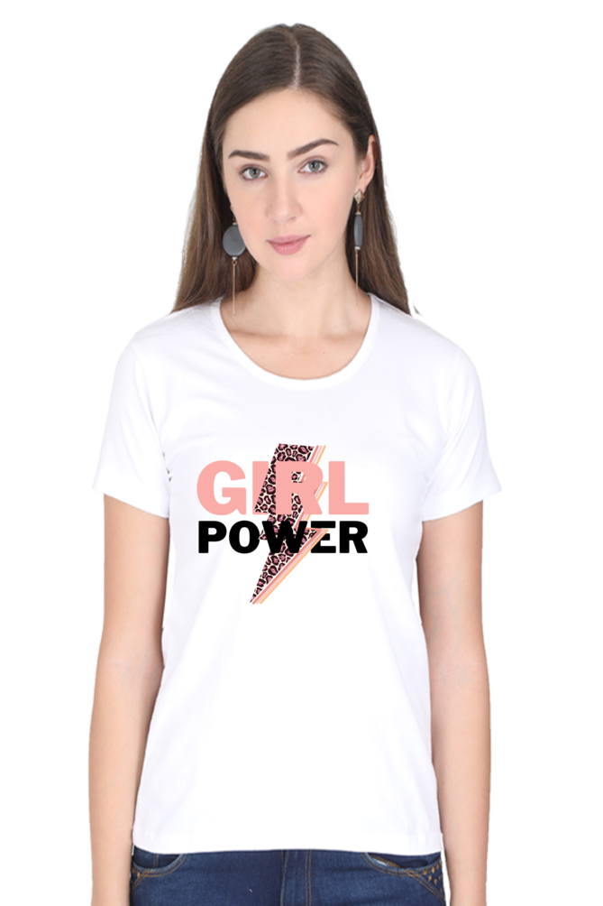 Women Girl Power T-Shirt