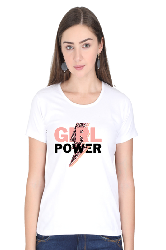 Women Girl Power T-Shirt