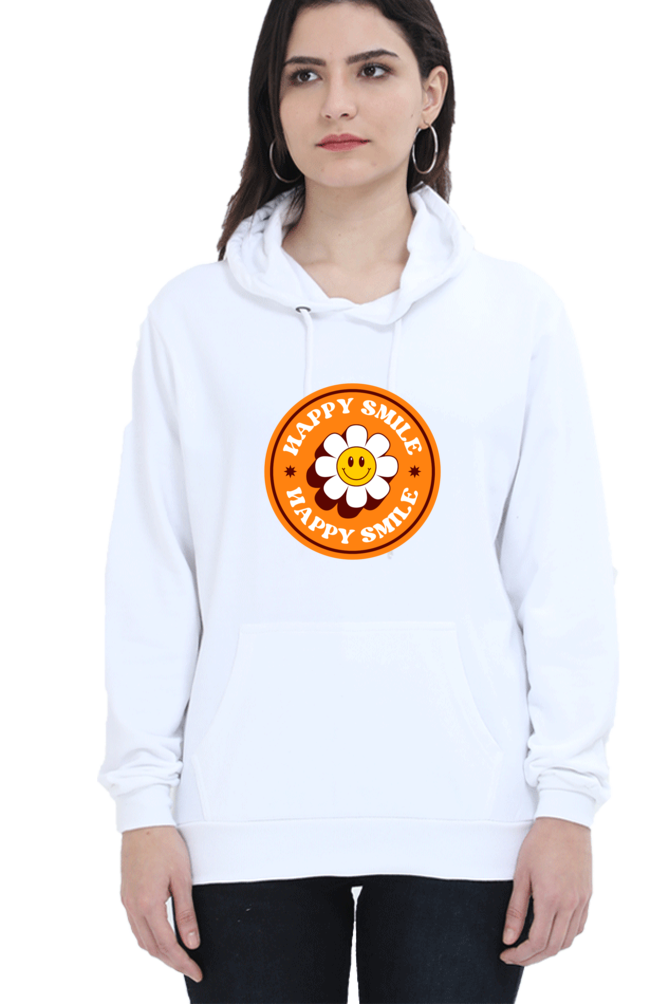 Unisex "HappySmile" Hooded Sweatshirt