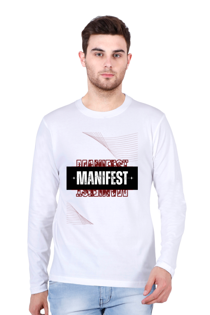 Men's "Manifestation" Round Neck T-Shirt