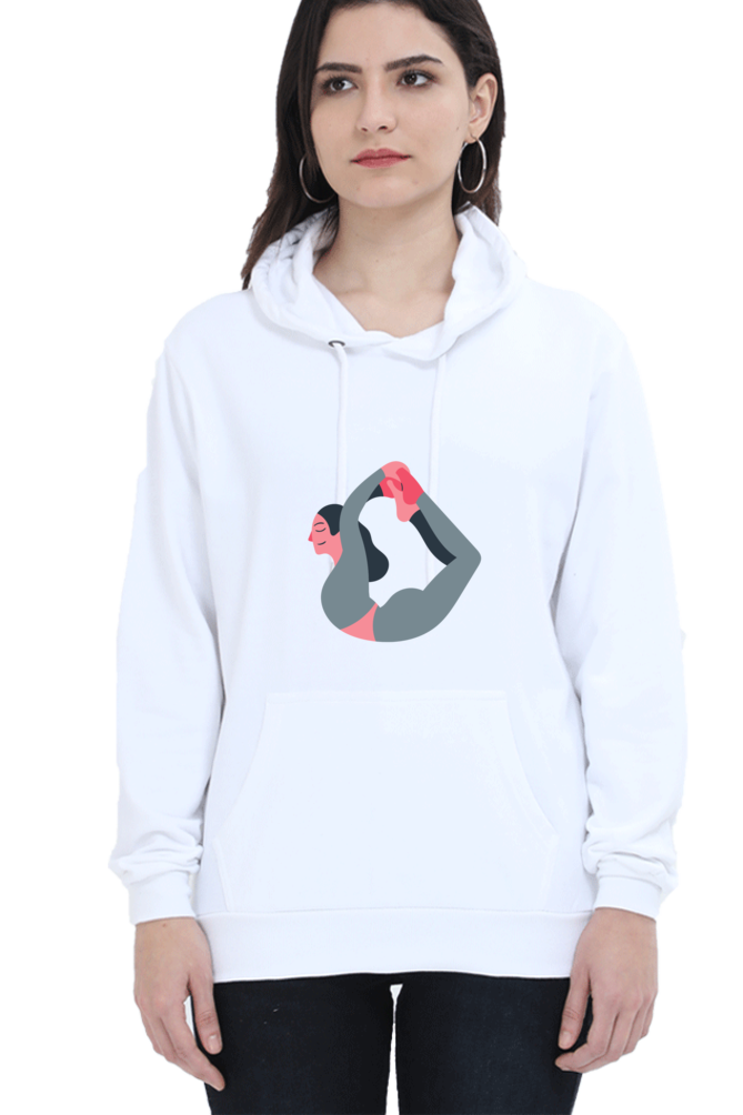 Unisex "Yoga Vibes" Hooded Sweatshirt