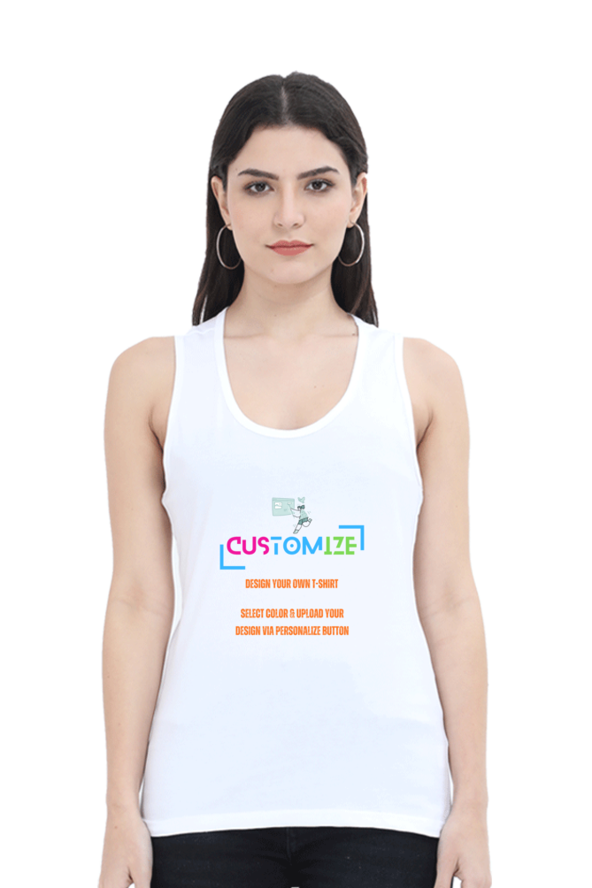 Customizable || Design Your Own Cool Tank Top || Women's Tank Top