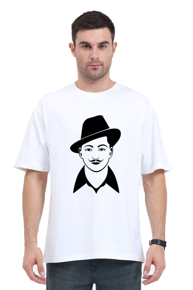 Unisex Oversized "Bhagat Singh" T-Shirt