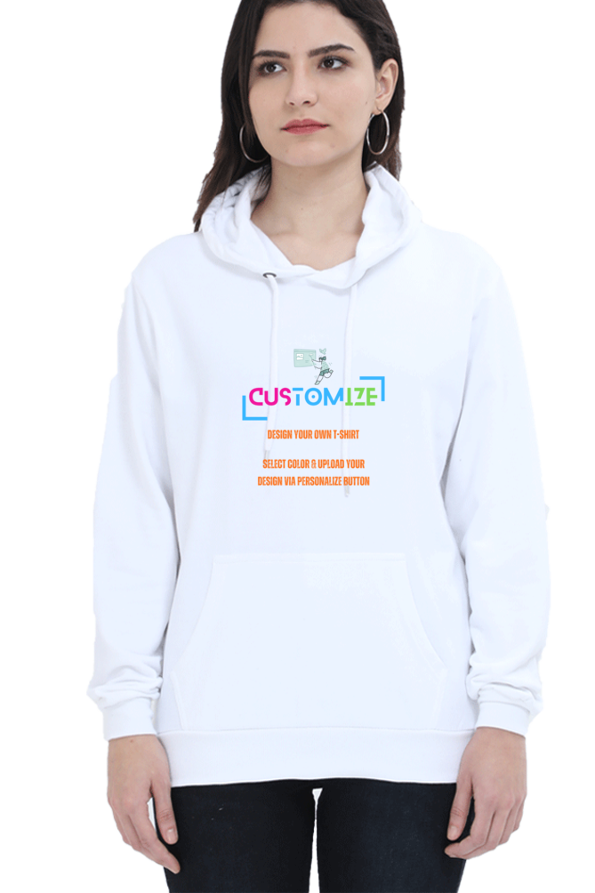 Customizable || Design Your Own Cool Hooded Sweatshirt || Unisex Hooded Sweatshirt