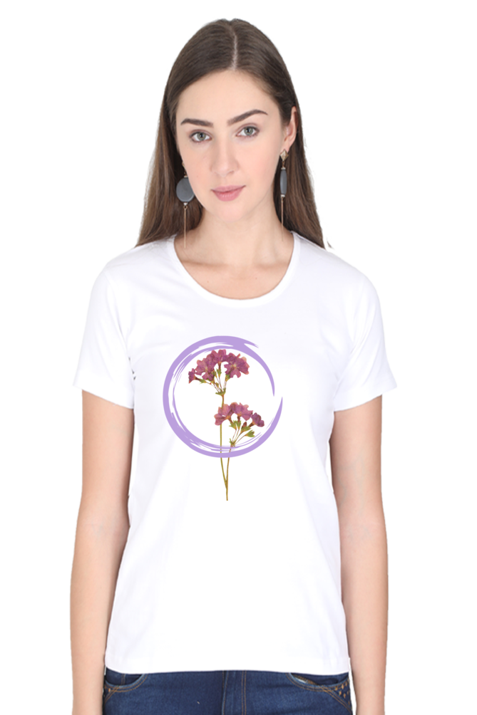 Women's "Art" Round Neck T-Shirt