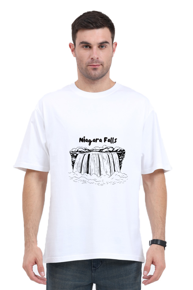 Unisex Oversized "Niagara Falls" T-Shirt