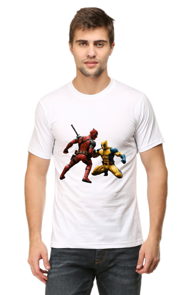 Deadpool vs Wolverine 2024 Men's T-Shirt