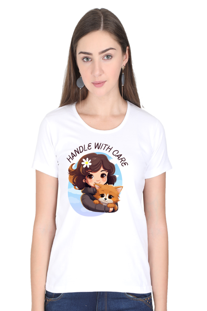 Women's "Handle with Care" T-Shirt