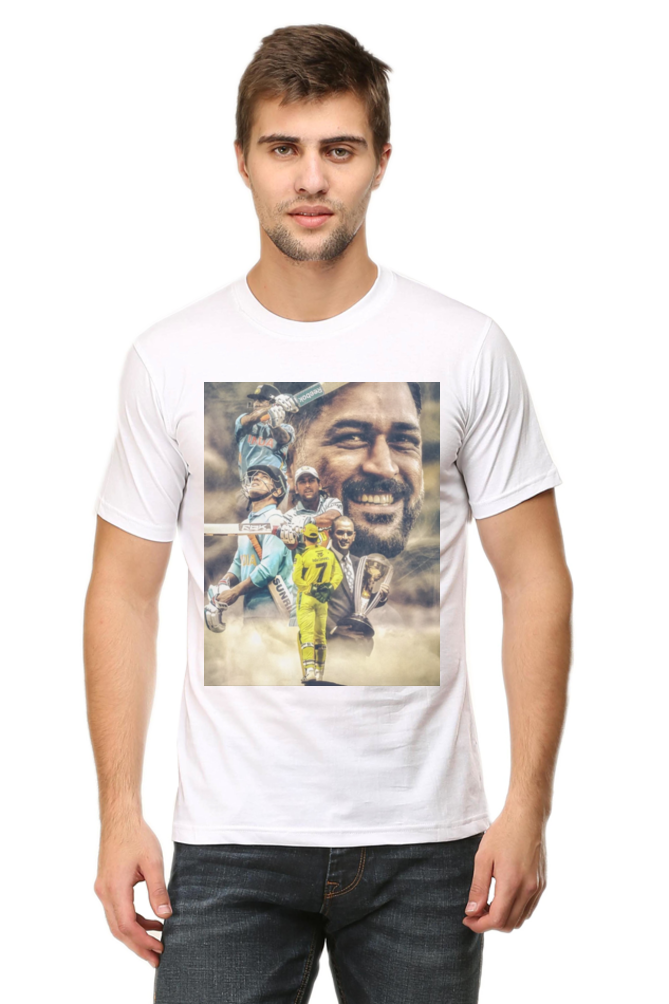 Unisex MS Dhoni "Mahi | Thala" T-Shirt