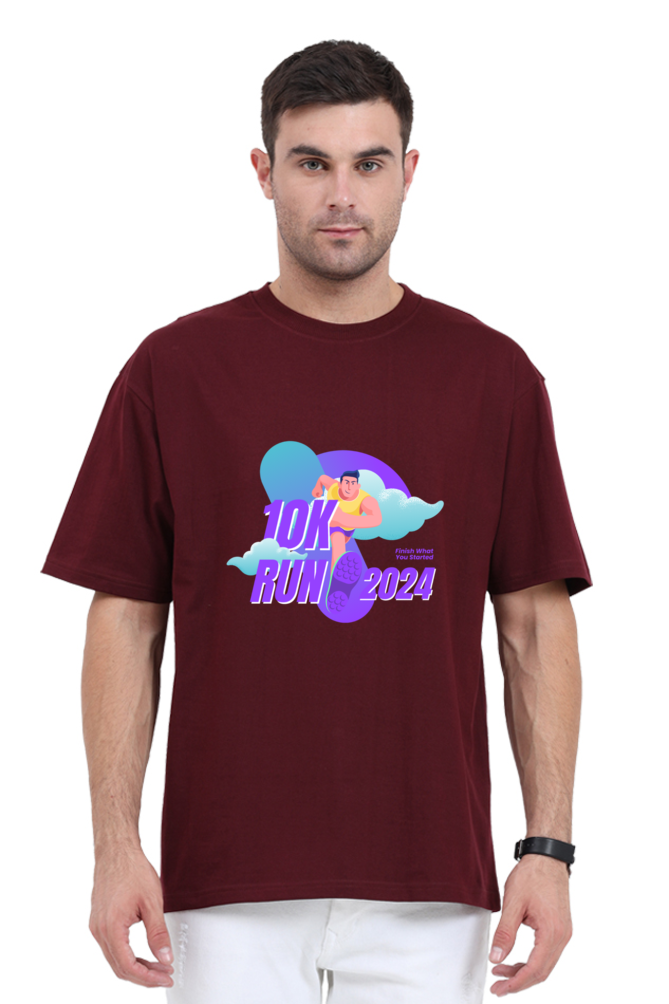 Unisex Oversized T-Shirt - 10K Run 2024 Edition