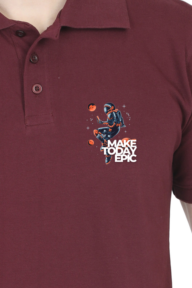 Men’s Polo “Make Today Epic” T-Shirt