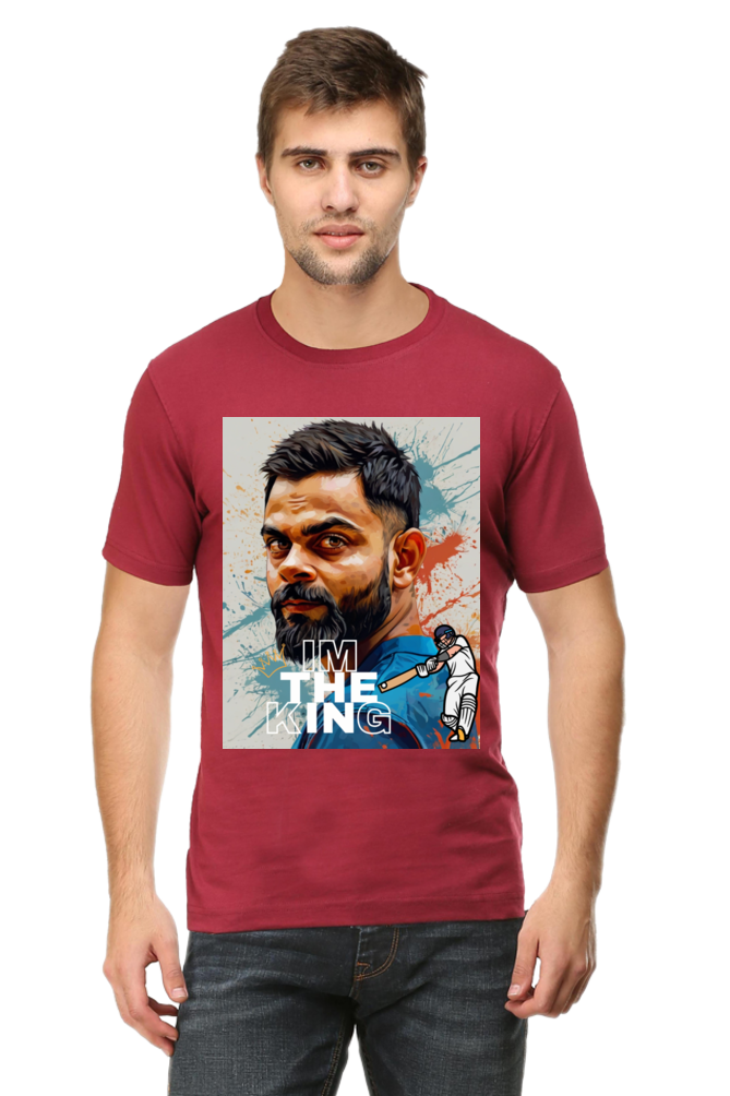 Virat Kohli "I Am The King" Men's T-Shirt