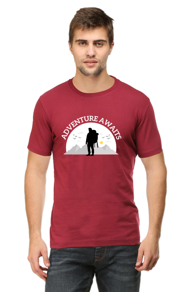 Men’s “Adventure Awaits” T-Shirt