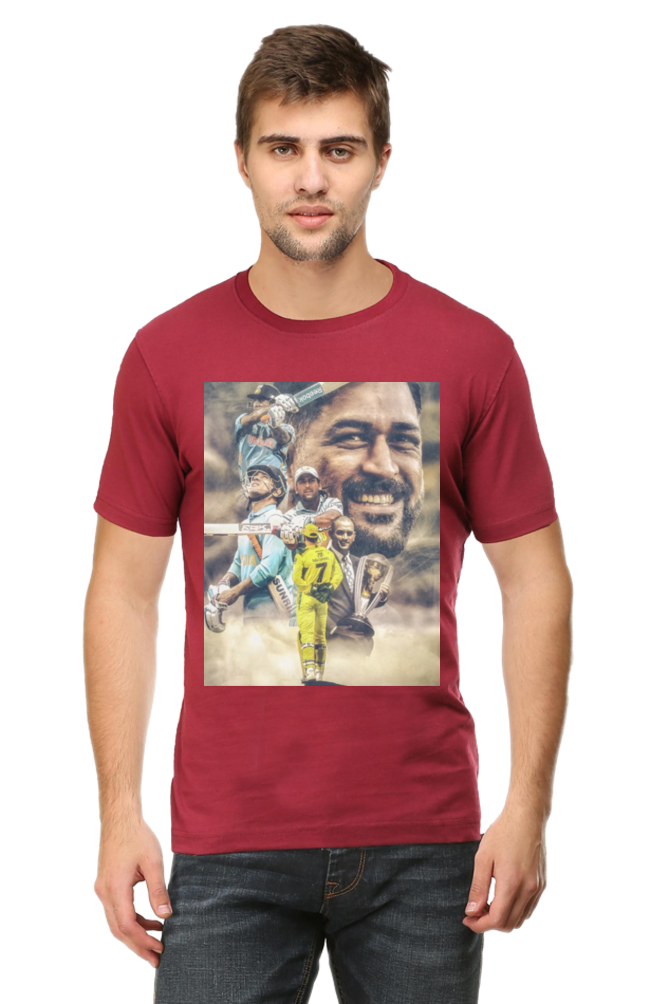 Unisex MS Dhoni "Mahi | Thala" T-Shirt