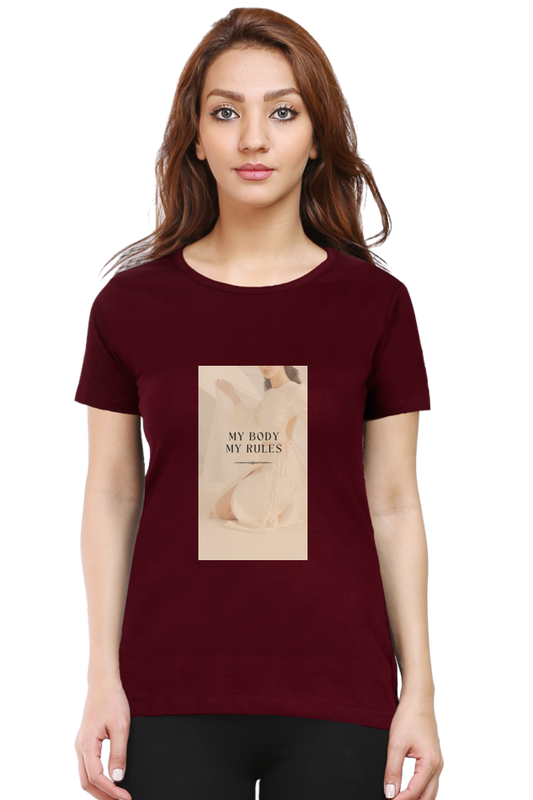 Women's "My Body, My Rules" T-Shirt