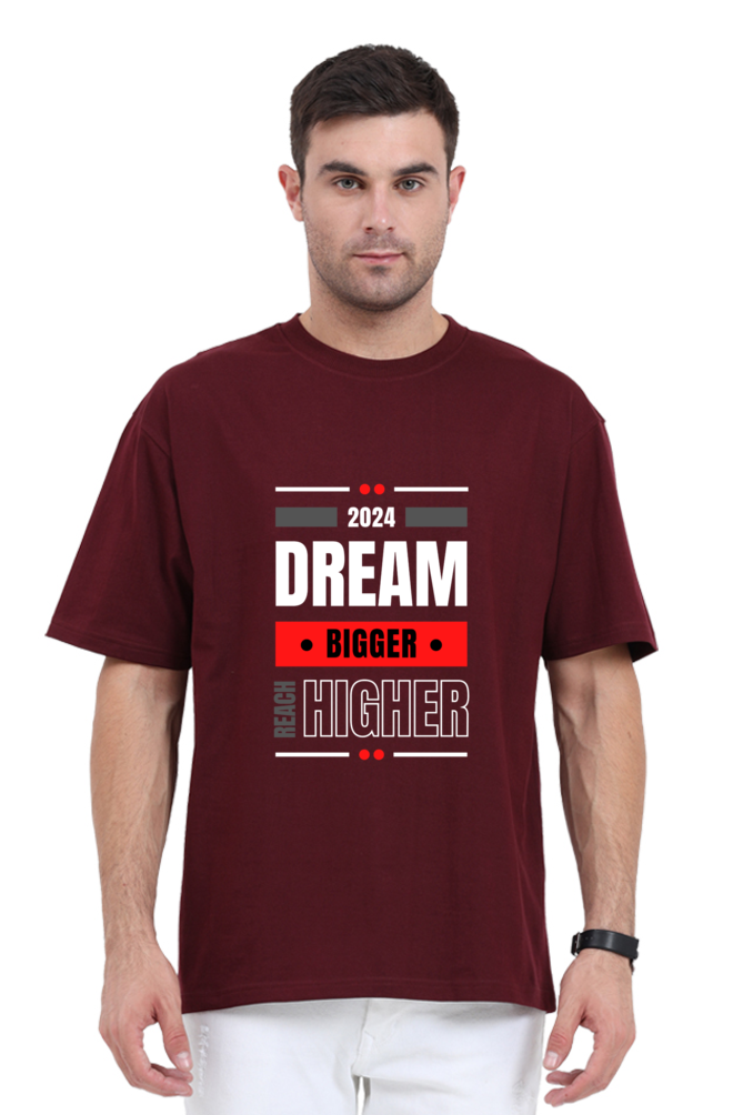 Unisex- 2024 “Dream Bigger, Reach Higher” Inspirational T-Shirt