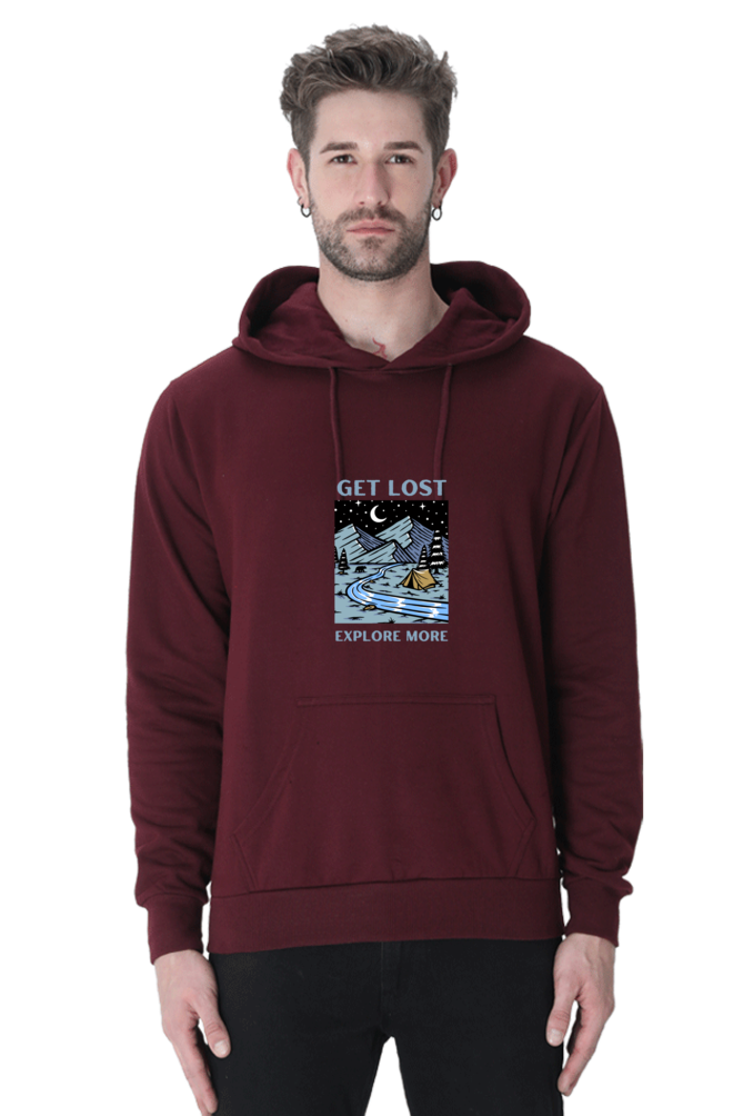 "Explore More" Unisex Hooded Sweatshirt