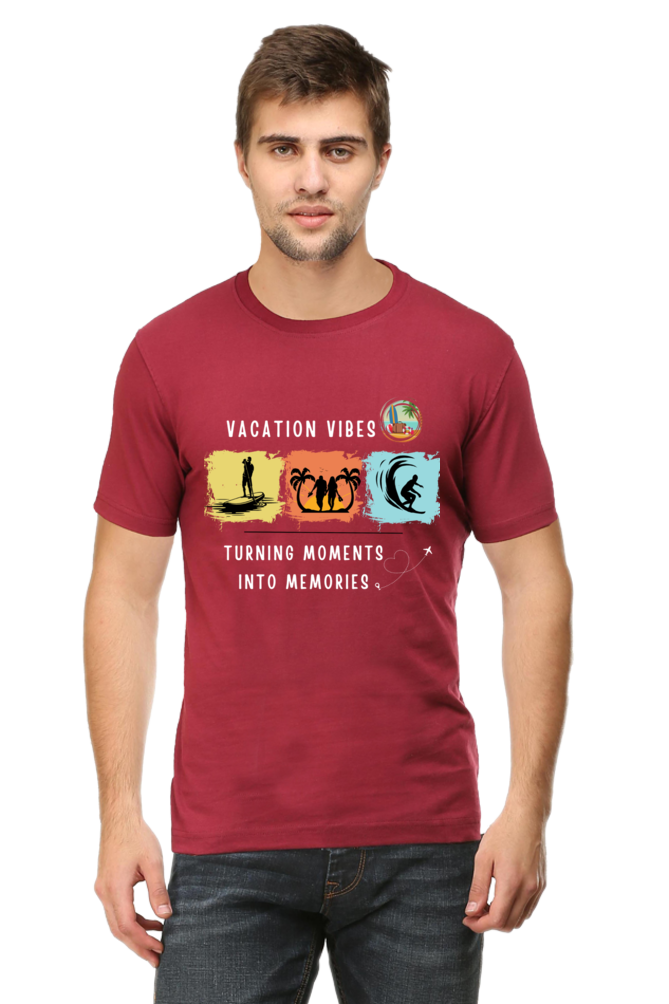 Unisex T-Shirt - "Travel Vibes: Turning Moments Into Memories"