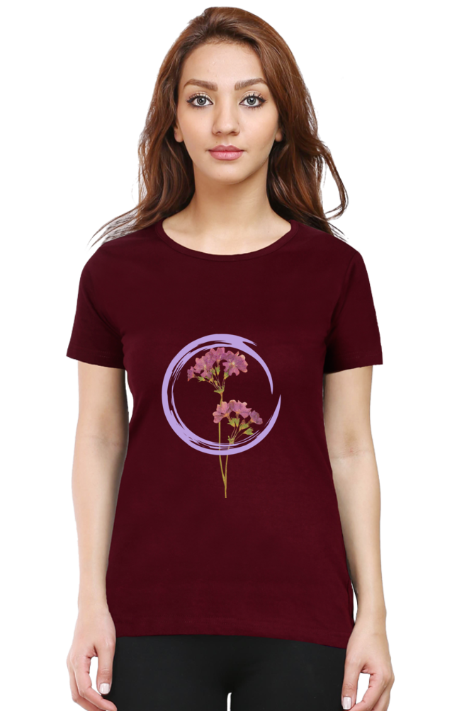 Women's "Art" Round Neck T-Shirt