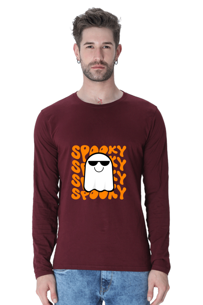 Men's Spooky Round Neck T-Shirt