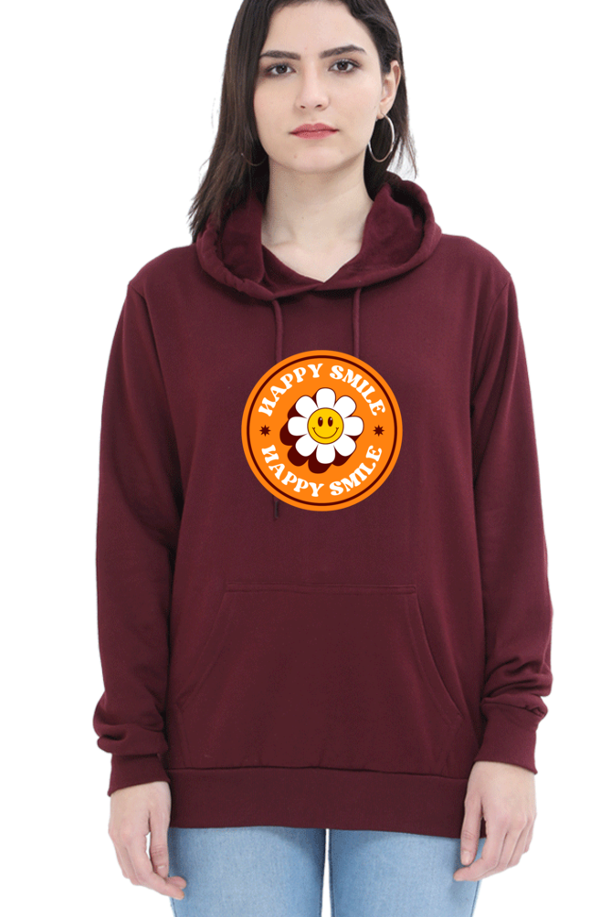 Unisex "HappySmile" Hooded Sweatshirt