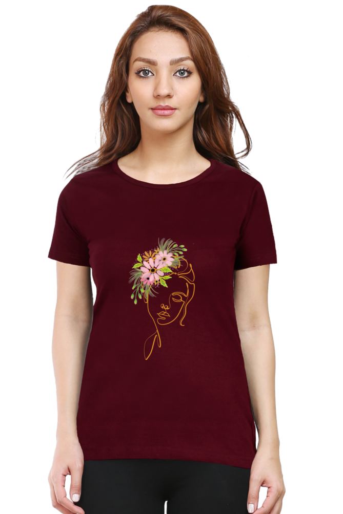 Flower Crowned Women's T-Shirt