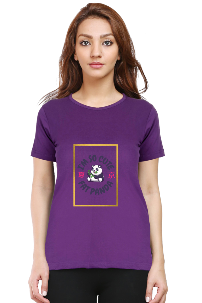 Women's Cute Panda T-Shirt