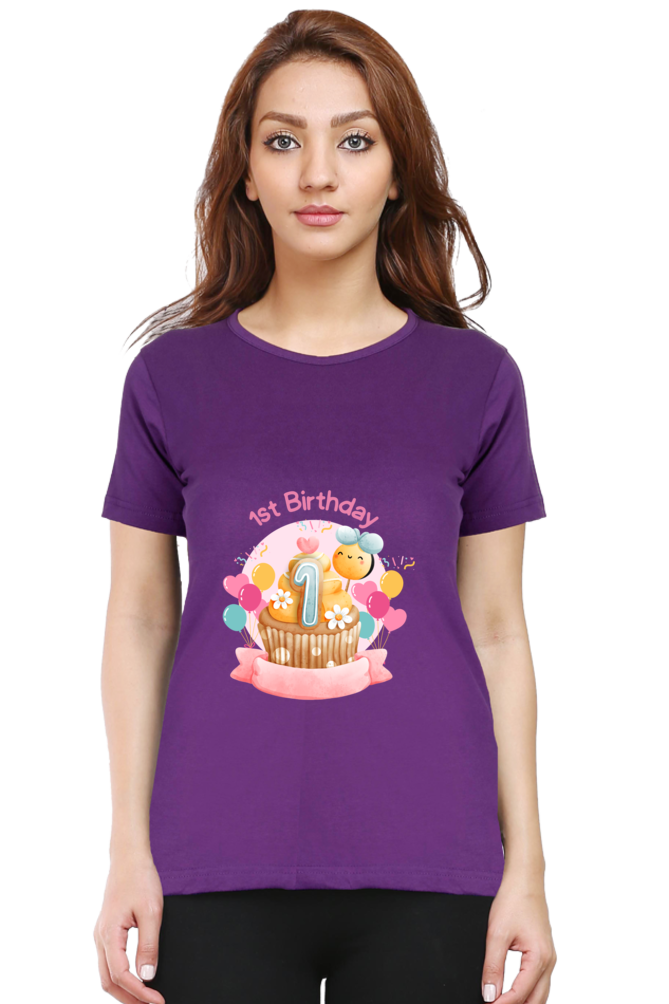 First Birthday Cake Women's T-Shirt