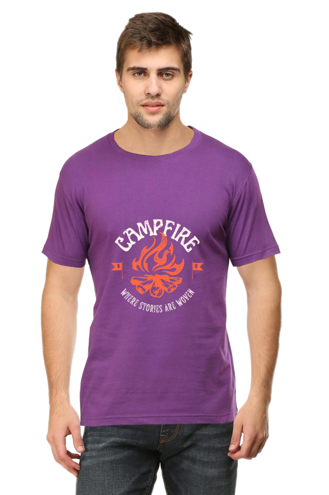 Men’s “Campfire: Where Stories Are Woven” T-Shirt