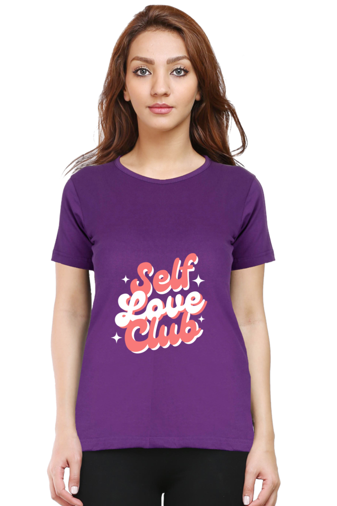 Women’s “Self Love Club” T-Shirt - Empower Your Style