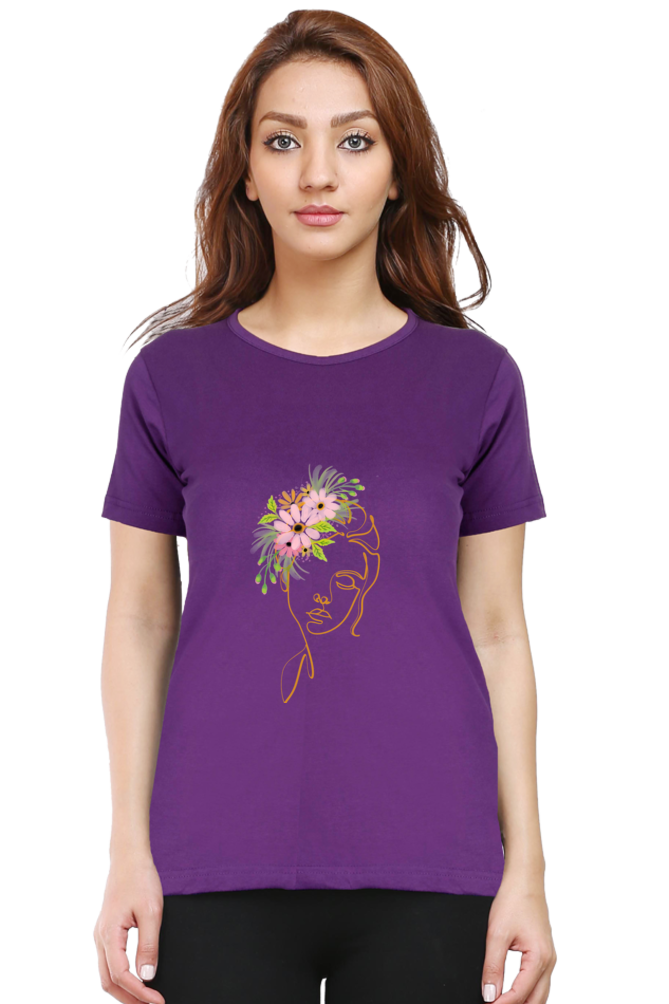 Flower Crowned Women's T-Shirt