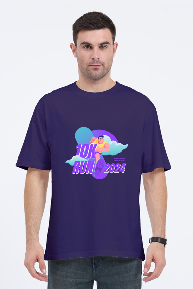 Unisex Oversized T-Shirt - 10K Run 2024 Edition