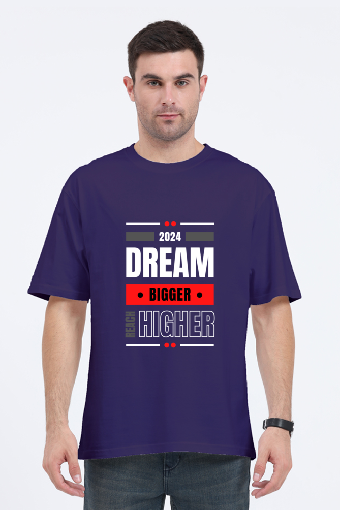 Unisex- 2024 “Dream Bigger, Reach Higher” Inspirational T-Shirt